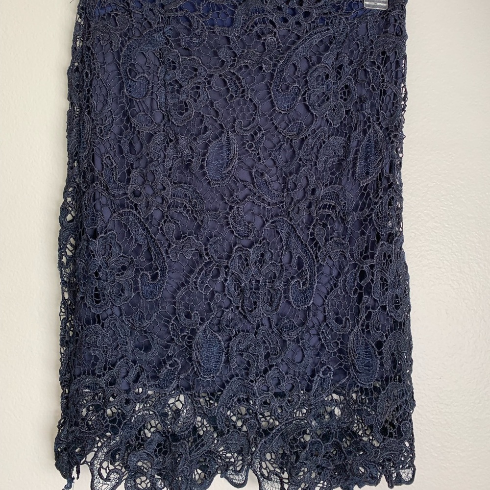 Lace Pencil Skirt